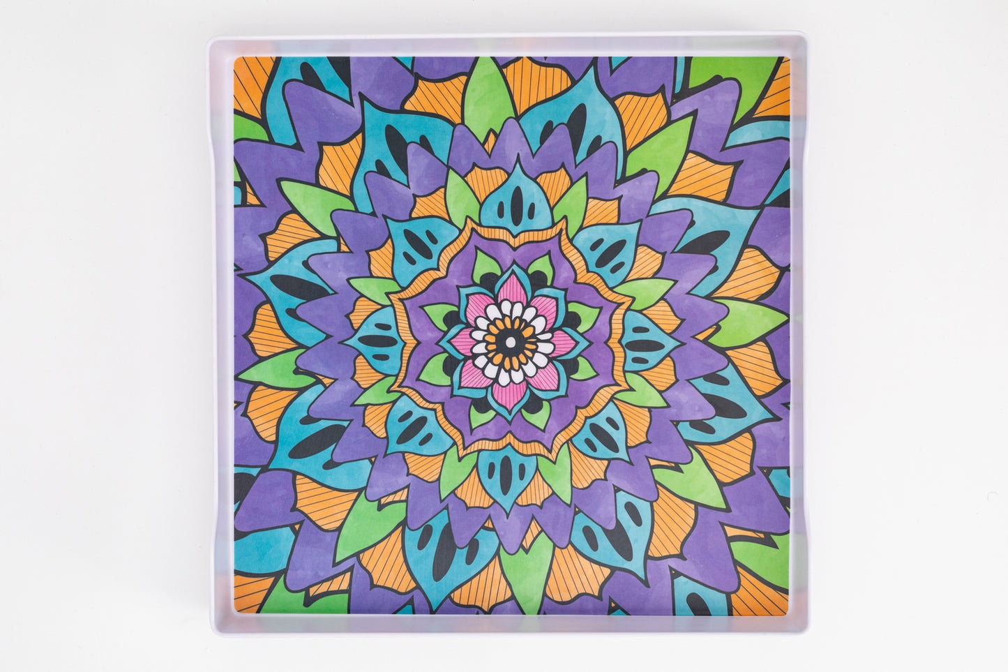 Matt Square Tray Set of   ( 1 pieces )