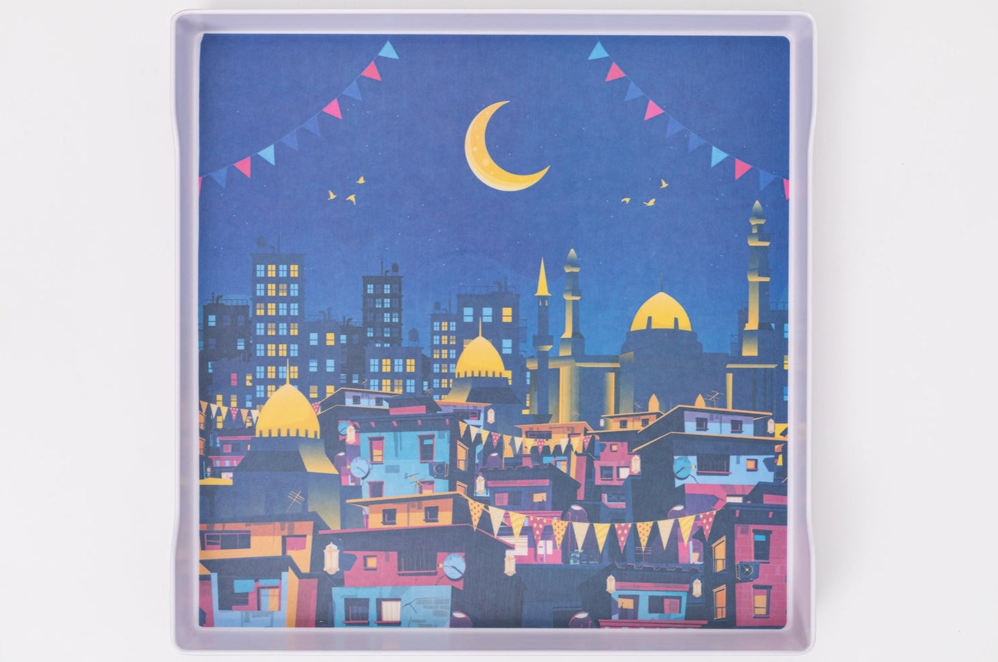 Matt Square Tray Set of   ( 1 pieces