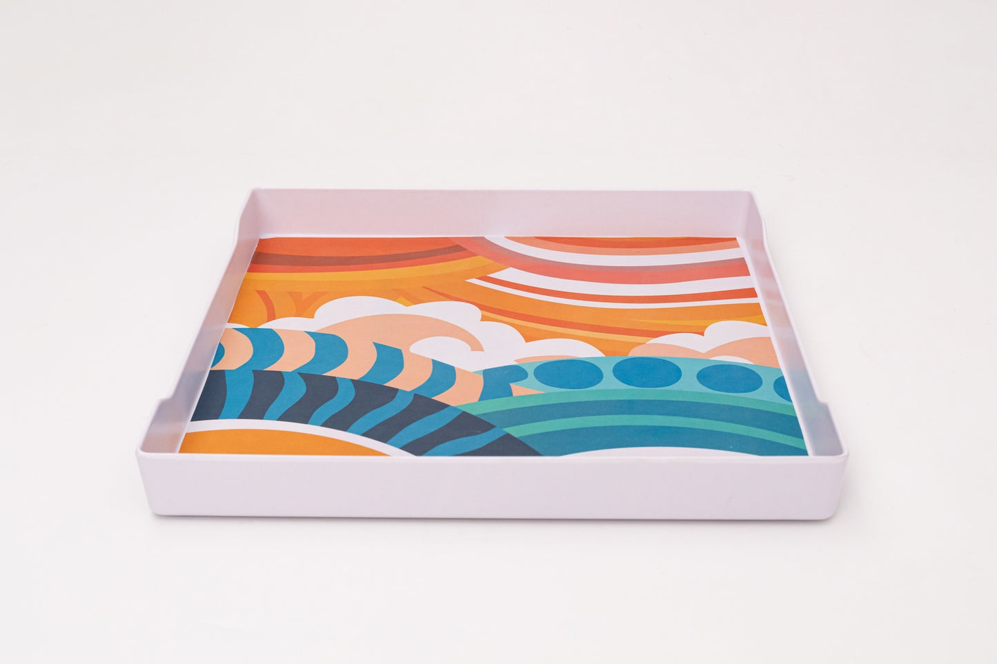 Matt Square Tray Set of   ( 1 pieces )