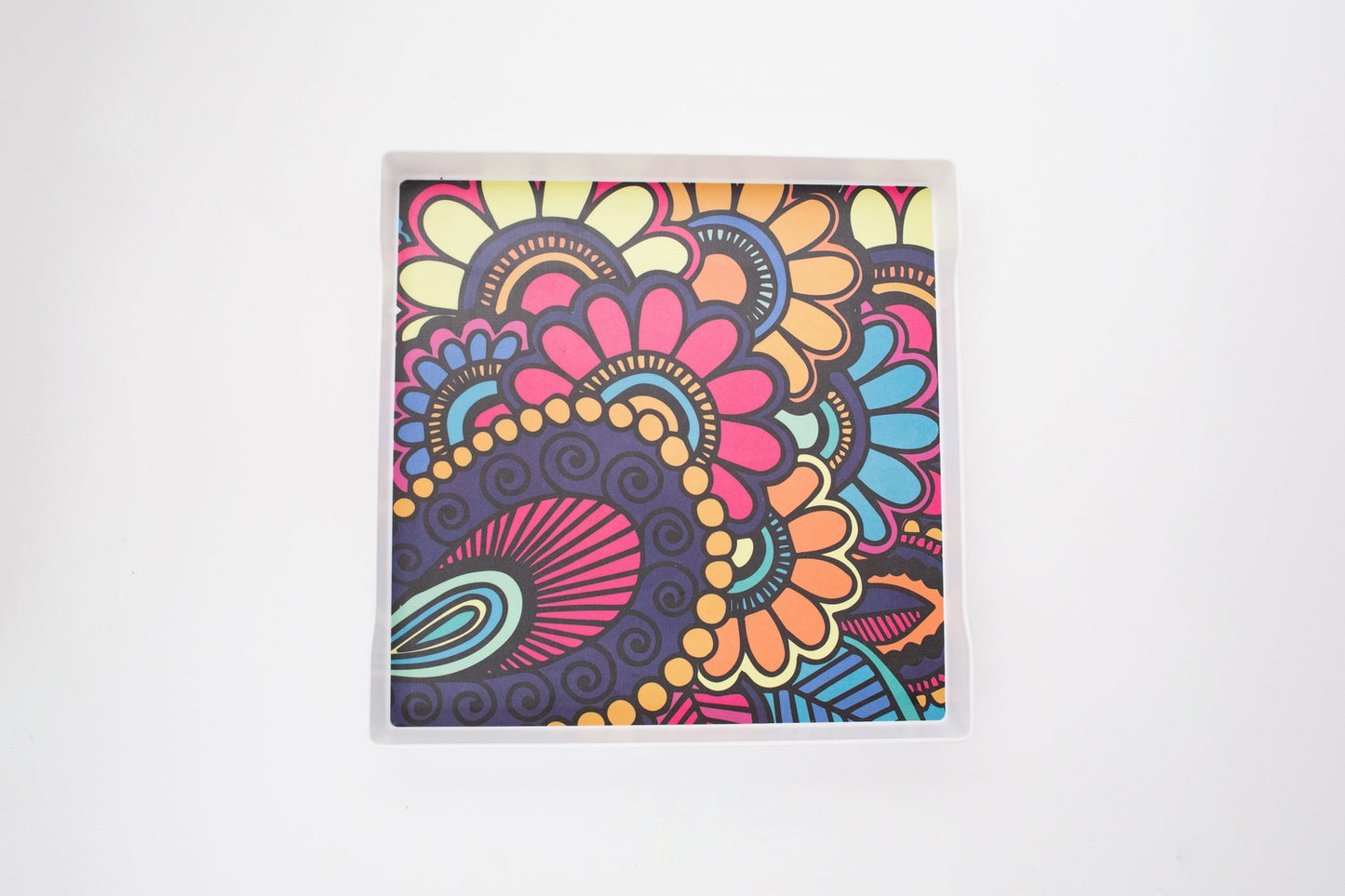 Matt Square Tray Set of   ( 1 pieces )