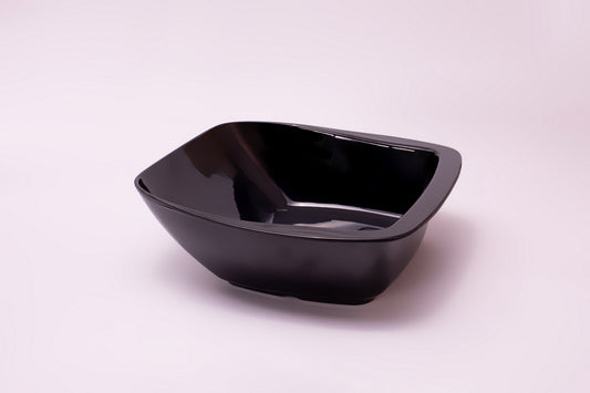 Square Serving Bowl  (Pack of 3 Pcs ) With fork and spoon