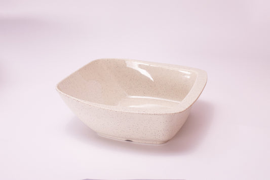 Serving Bowl with Serving Spoon and Fork Set of ( 3 Pcs )