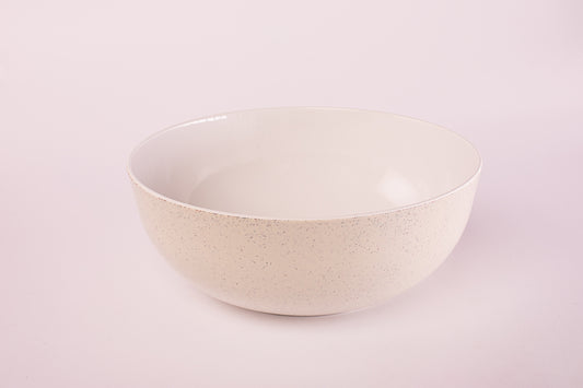 Serving Bowl with Serving Spoon and Fork Set of ( 3 Pcs )