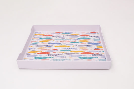 Matt Square Tray Set of   ( 1 pieces )