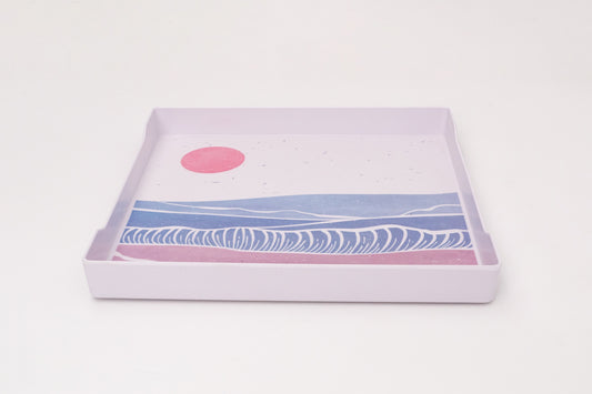 Matt Square Tray Set of   ( 1 pieces )