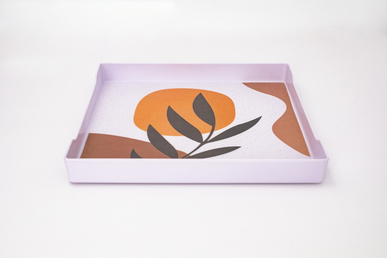 Matt Square Tray Set of   ( 1 pieces )