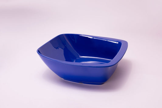 Square Serving Bowl  (Pack of 3 Pcs ) With fork and spoon