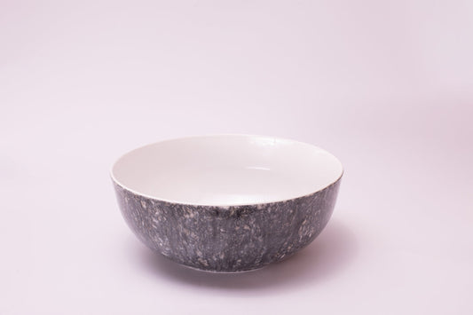 Serving Bowl with Serving Spoon and Fork Set of (  3 Pcs )