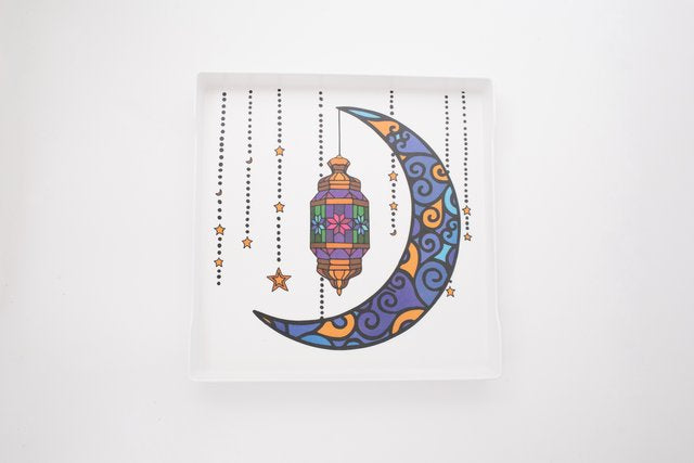 Matt Square Tray Set of   ( 1 pieces