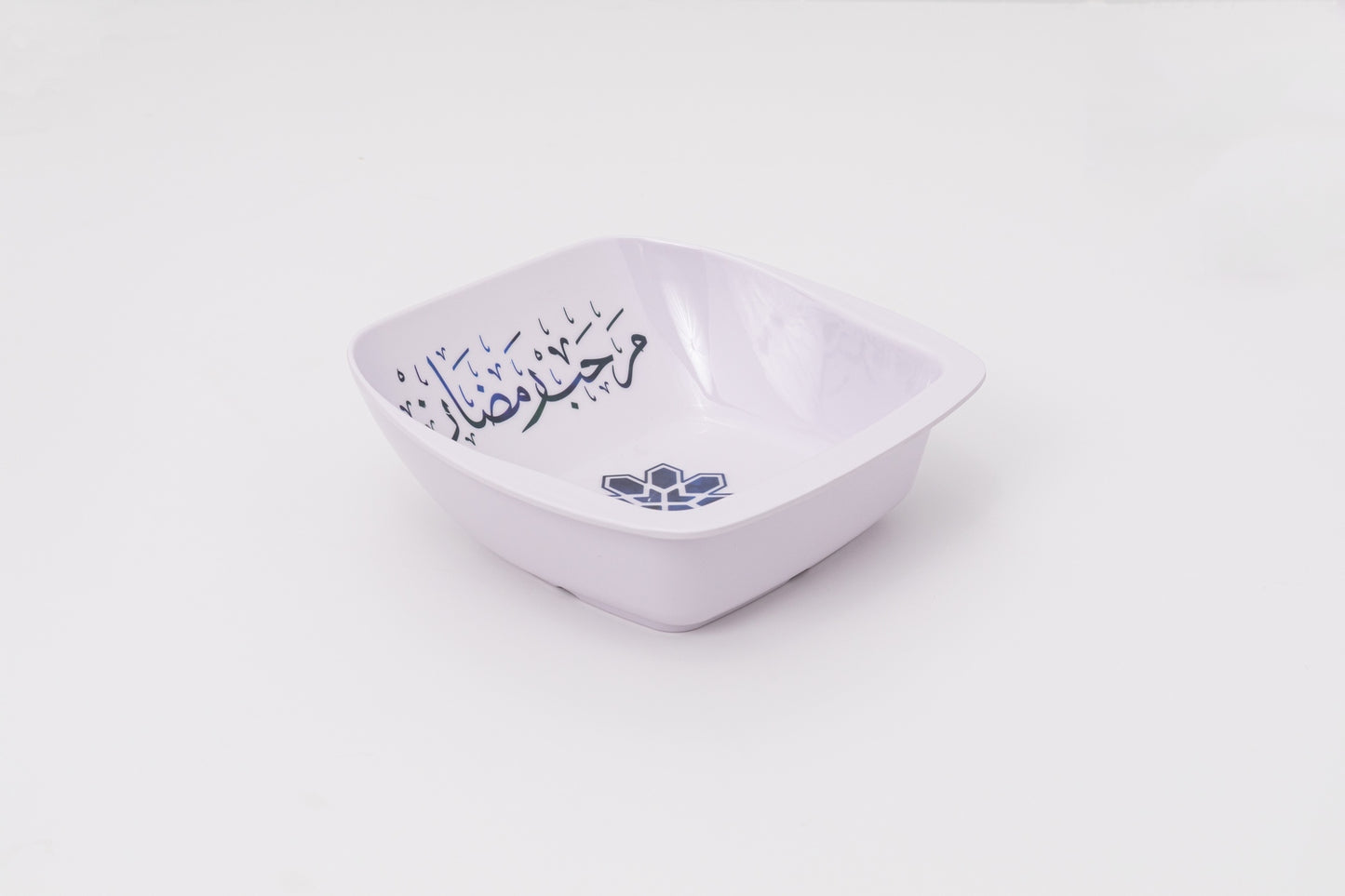 Square Serving Bowl  (Pack of 3 Pcs ) With fork and spoon