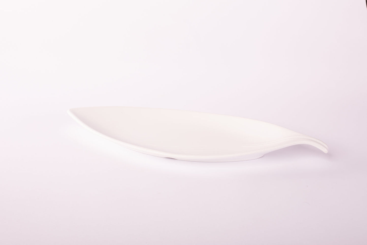 Matt Leaf Serving Plate (2 pieces)