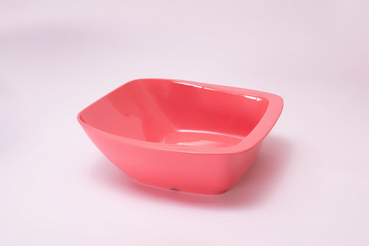 Square Serving Bowl  (Pack of 3 Pcs ) With fork and spoon