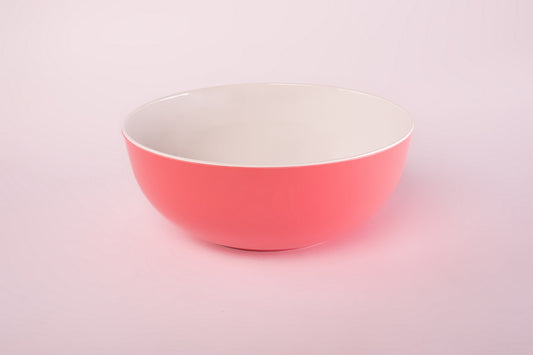 Serving Bowl with Serving Spoon and Fork Set of (  3 Pcs )